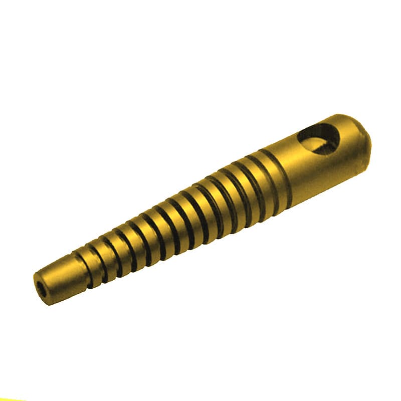 Pipa Metal Skeleton Gold 85 mm.