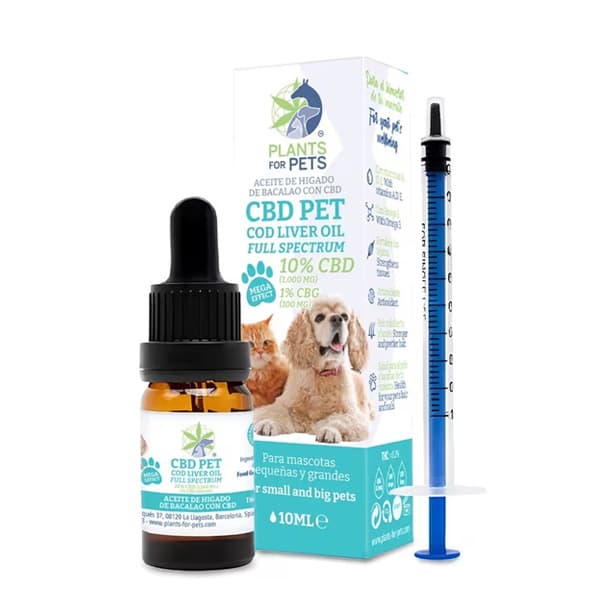 CBD Oil Plant of Life Remedy Pet 10% - 1% CBG 10 ml.